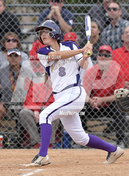 Thumbnail 2 in Valencia @ Orange Lutheran (CIF SS D1 Quarterfinal) photogallery.