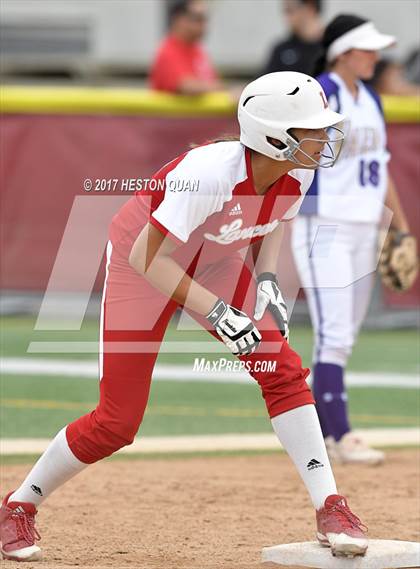Thumbnail 3 in Valencia @ Orange Lutheran (CIF SS D1 Quarterfinal) photogallery.
