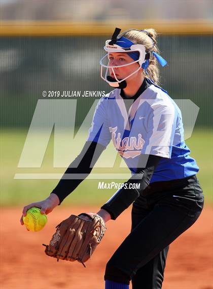 Thumbnail 2 in Thunder Ridge vs Eagle JV (Win The Pitch Tournament) photogallery.