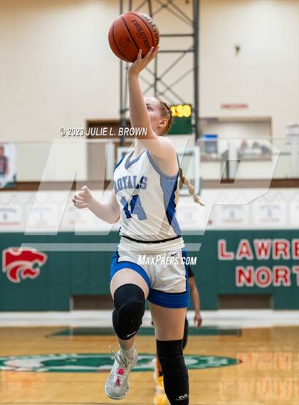 Thumbnail 1 in Eastern Hancock vs Elkhart (LN Holiday Invite) photogallery.