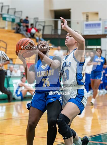 Thumbnail 2 in Eastern Hancock vs Elkhart (LN Holiday Invite) photogallery.