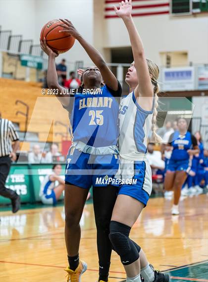 Thumbnail 3 in Eastern Hancock vs Elkhart (LN Holiday Invite) photogallery.
