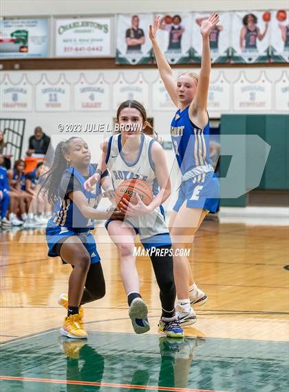 Thumbnail 1 in Eastern Hancock vs Elkhart (LN Holiday Invite) photogallery.