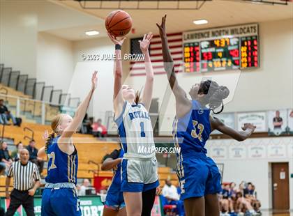 Thumbnail 1 in Eastern Hancock vs Elkhart (LN Holiday Invite) photogallery.