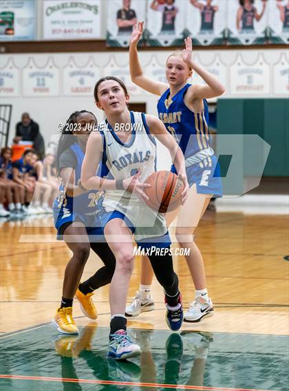 Thumbnail 1 in Eastern Hancock vs Elkhart (LN Holiday Invite) photogallery.