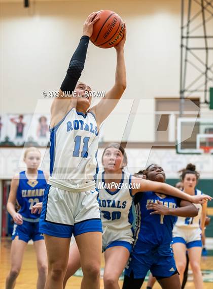 Thumbnail 1 in Eastern Hancock vs Elkhart (LN Holiday Invite) photogallery.