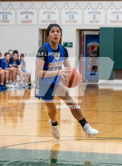 Thumbnail 3 in Eastern Hancock vs Elkhart (LN Holiday Invite) photogallery.