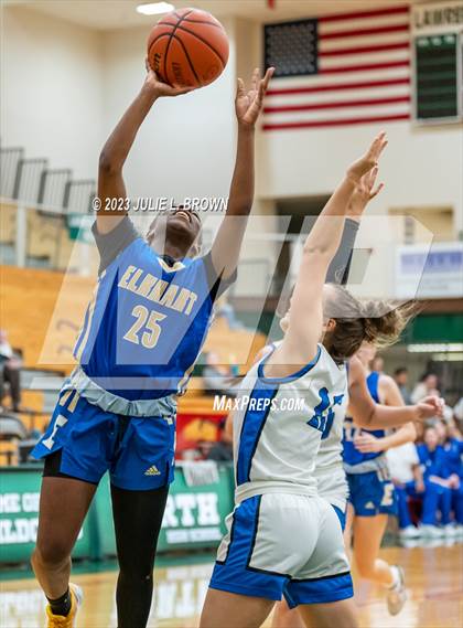 Thumbnail 2 in Eastern Hancock vs Elkhart (LN Holiday Invite) photogallery.