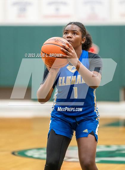 Thumbnail 1 in Eastern Hancock vs Elkhart (LN Holiday Invite) photogallery.
