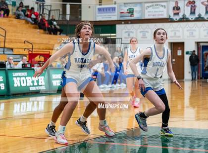 Thumbnail 1 in Eastern Hancock vs Elkhart (LN Holiday Invite) photogallery.
