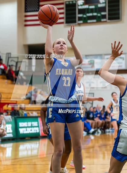 Thumbnail 1 in Eastern Hancock vs Elkhart (LN Holiday Invite) photogallery.