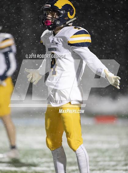 Thumbnail 3 in Muskego vs. Marquette University  (WIAA D1 State Qualifier) photogallery.