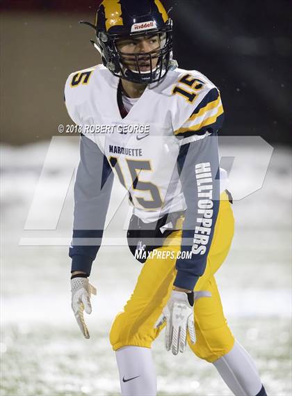 Thumbnail 2 in Muskego vs. Marquette University  (WIAA D1 State Qualifier) photogallery.