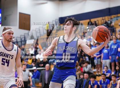 Thumbnail 3 in Franklin Central vs. Ben Davis (IHSAA 4A Sectional 11 semi-final) photogallery.