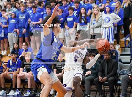 Thumbnail 3 in Franklin Central vs. Ben Davis (IHSAA 4A Sectional 11 semi-final) photogallery.