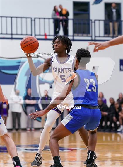 Thumbnail 2 in Franklin Central vs. Ben Davis (IHSAA 4A Sectional 11 semi-final) photogallery.