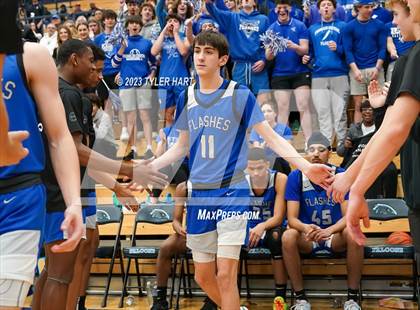 Thumbnail 2 in Franklin Central vs. Ben Davis (IHSAA 4A Sectional 11 semi-final) photogallery.