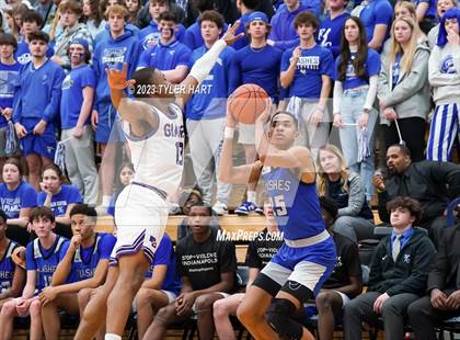Thumbnail 1 in Franklin Central vs. Ben Davis (IHSAA 4A Sectional 11 semi-final) photogallery.