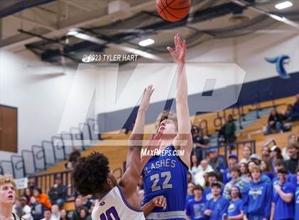 Thumbnail 3 in Franklin Central vs. Ben Davis (IHSAA 4A Sectional 11 semi-final) photogallery.