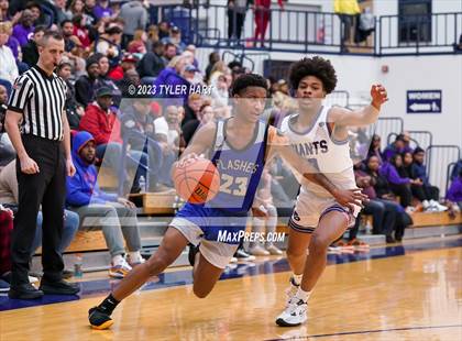 Thumbnail 2 in Franklin Central vs. Ben Davis (IHSAA 4A Sectional 11 semi-final) photogallery.