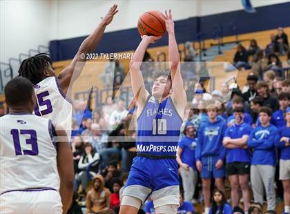 Thumbnail 1 in Franklin Central vs. Ben Davis (IHSAA 4A Sectional 11 semi-final) photogallery.