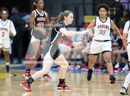 Thumbnail 2 in Woodward Academy vs Warner Robins (GHSA 5A Final Four Playoff) photogallery.