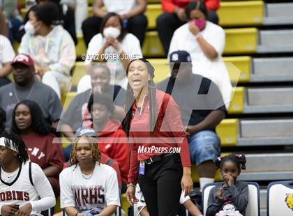 Thumbnail 2 in Woodward Academy vs Warner Robins (GHSA 5A Final Four Playoff) photogallery.