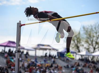 Thumbnail 3 in CHSAA Track and Field 5A Championships (Boys High Jump) photogallery.