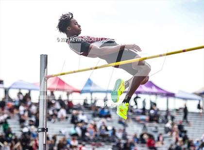 Thumbnail 3 in CHSAA Track and Field 5A Championships (Boys High Jump) photogallery.