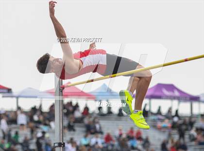 Thumbnail 3 in CHSAA Track and Field 5A Championships (Boys High Jump) photogallery.