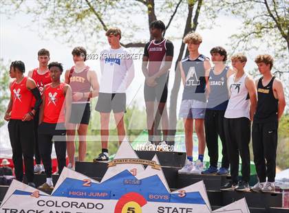 Thumbnail 1 in CHSAA Track and Field 5A Championships (Boys High Jump) photogallery.