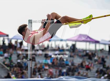 Thumbnail 3 in CHSAA Track and Field 5A Championships (Boys High Jump) photogallery.