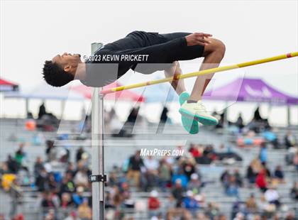 Thumbnail 3 in CHSAA Track and Field 5A Championships (Boys High Jump) photogallery.