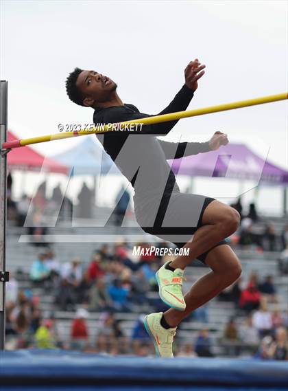 Thumbnail 1 in CHSAA Track and Field 5A Championships (Boys High Jump) photogallery.