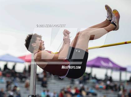 Thumbnail 3 in CHSAA Track and Field 5A Championships (Boys High Jump) photogallery.