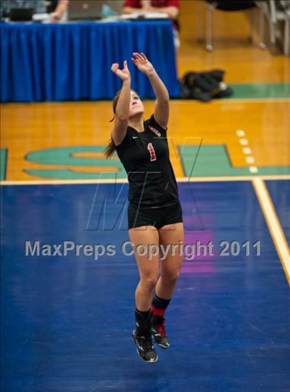 Thumbnail 3 in Exeter-West Greenwich vs. Cumberland (RIIL D2 Final) photogallery.