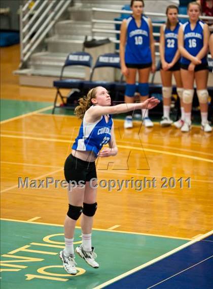 Thumbnail 2 in Exeter-West Greenwich vs. Cumberland (RIIL D2 Final) photogallery.