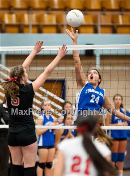 Thumbnail 1 in Exeter-West Greenwich vs. Cumberland (RIIL D2 Final) photogallery.