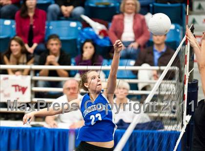 Thumbnail 2 in Exeter-West Greenwich vs. Cumberland (RIIL D2 Final) photogallery.