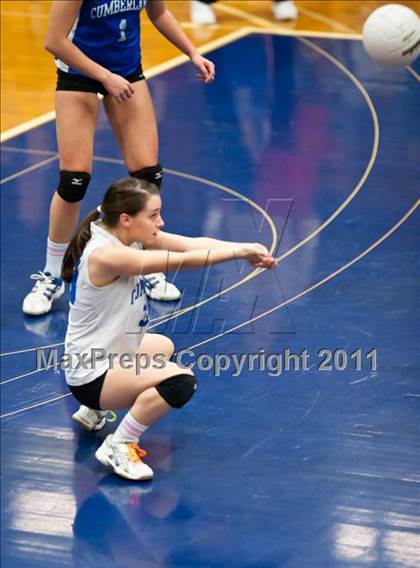 Thumbnail 2 in Exeter-West Greenwich vs. Cumberland (RIIL D2 Final) photogallery.