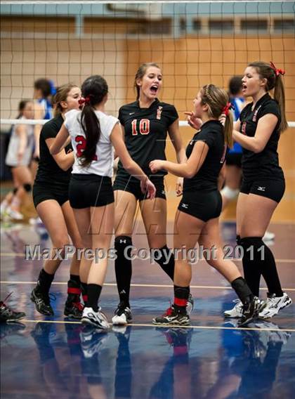 Thumbnail 3 in Exeter-West Greenwich vs. Cumberland (RIIL D2 Final) photogallery.