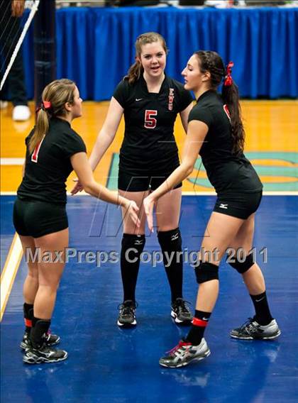 Thumbnail 3 in Exeter-West Greenwich vs. Cumberland (RIIL D2 Final) photogallery.