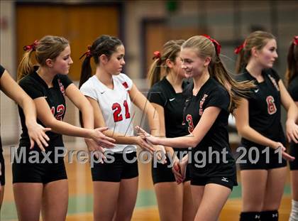Thumbnail 2 in Exeter-West Greenwich vs. Cumberland (RIIL D2 Final) photogallery.