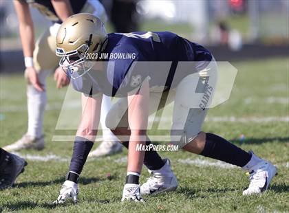 Thumbnail 1 in Bloomington Central Catholic vs Farmington (IHSA 2A Round 2) photogallery.