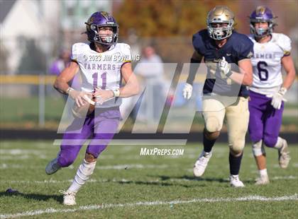 Thumbnail 2 in Bloomington Central Catholic vs Farmington (IHSA 2A Round 2) photogallery.