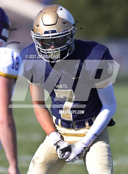 Thumbnail 1 in Bloomington Central Catholic vs Farmington (IHSA 2A Round 2) photogallery.