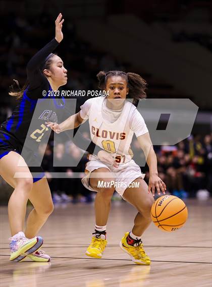 Thumbnail 2 in Clovis vs. Clovis West (CIF CS D1 Championship) photogallery.