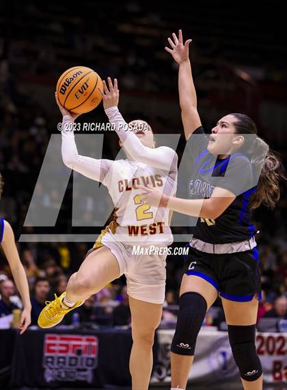 Thumbnail 1 in Clovis vs. Clovis West (CIF CS D1 Championship) photogallery.