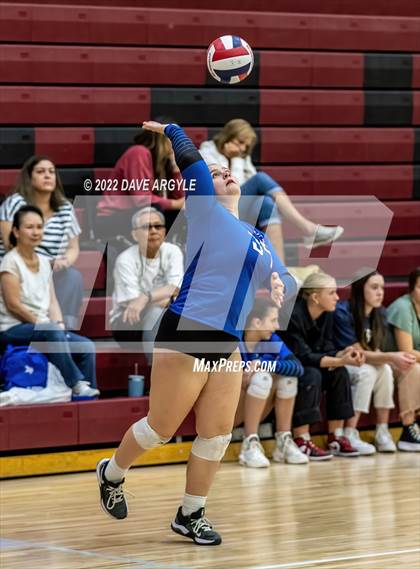 Thumbnail 1 in Pleasant Grove vs. Syracuse (5A/6A Volleyball Challenge) photogallery.