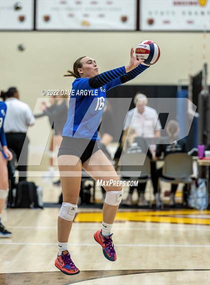 Thumbnail 3 in Pleasant Grove vs. Syracuse (5A/6A Volleyball Challenge) photogallery.